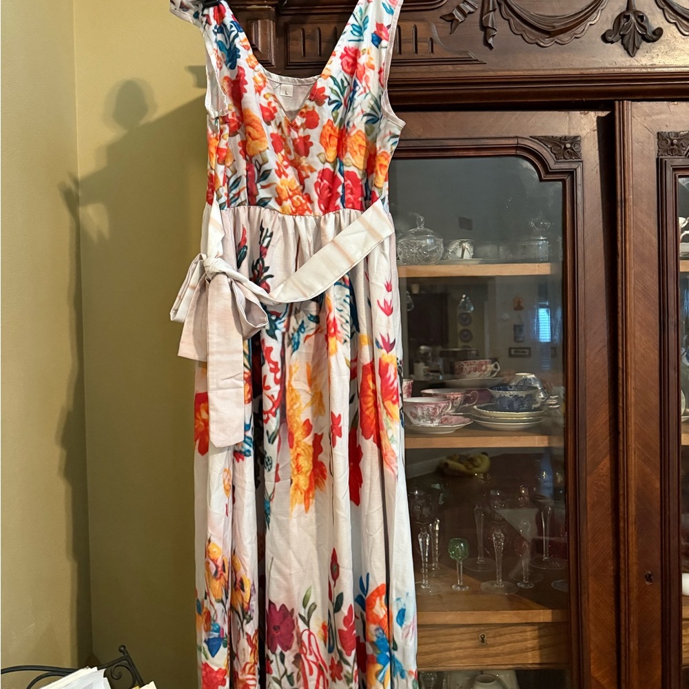Floral Sleeveless Dress